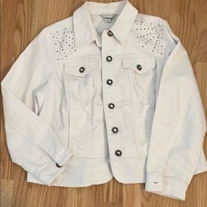 White demin jacket